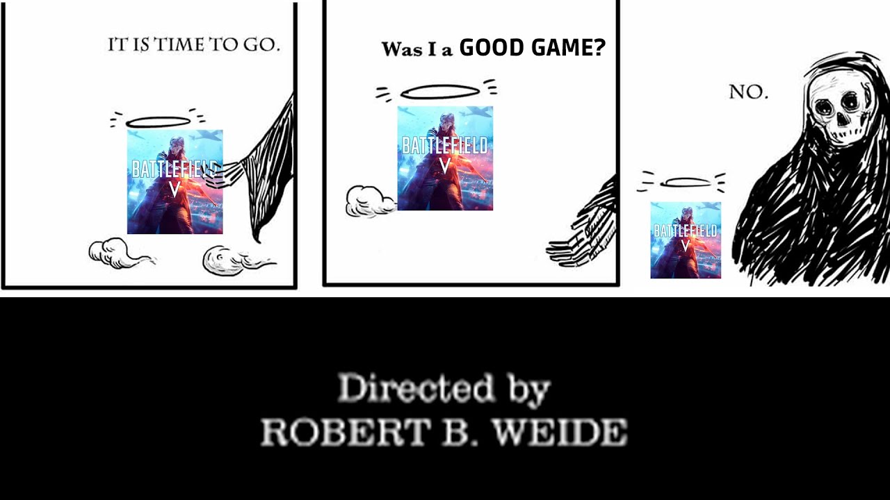 I want to say goodbye to Battlefield 5