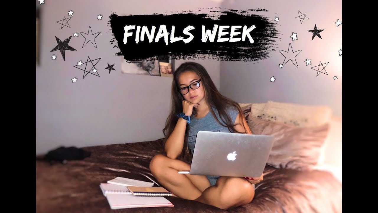 WEEK IN THE LIFE OF A CHEERLEADER: Surviving finals week | Alyssa Revecho