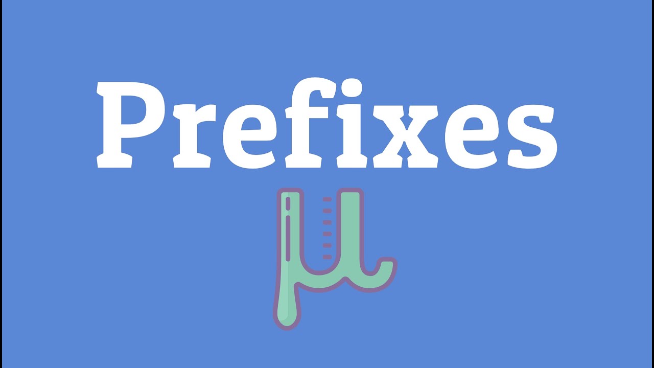 Prefixes - Physics | Waqas Nasir