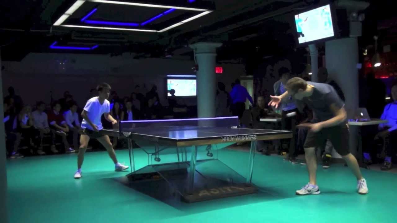 Dirty Dozen at SPiN NY with Timo Boll