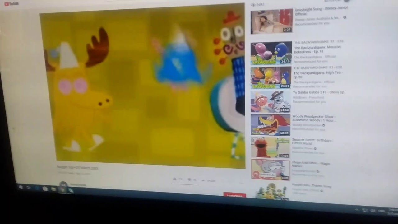 Noggin goodbye song