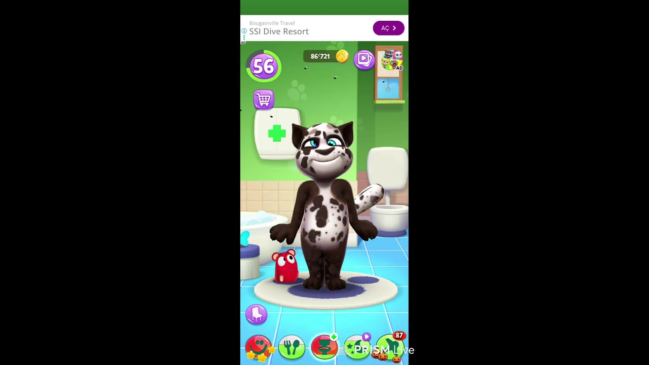My Talking tom great video no comment#532#talkingtom #viral #funny #cat