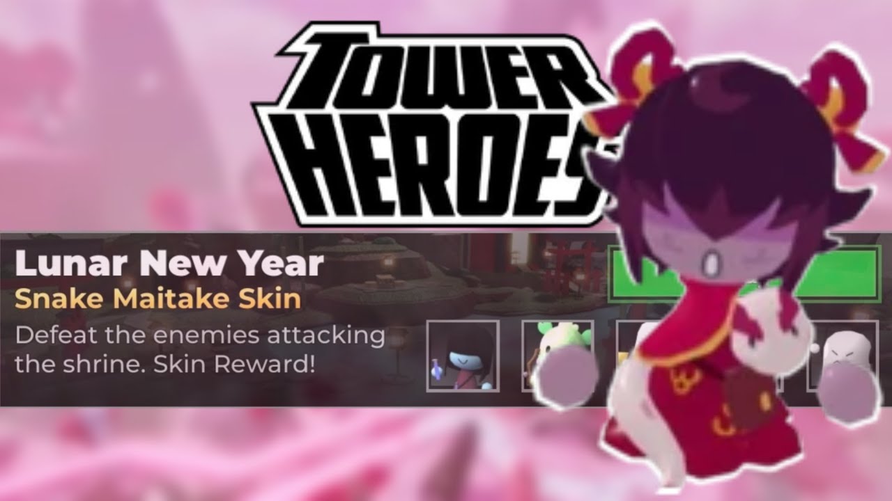 Completing the *NEW* Lunar New Year Weekly Quest! | Tower Heroes | QQn586