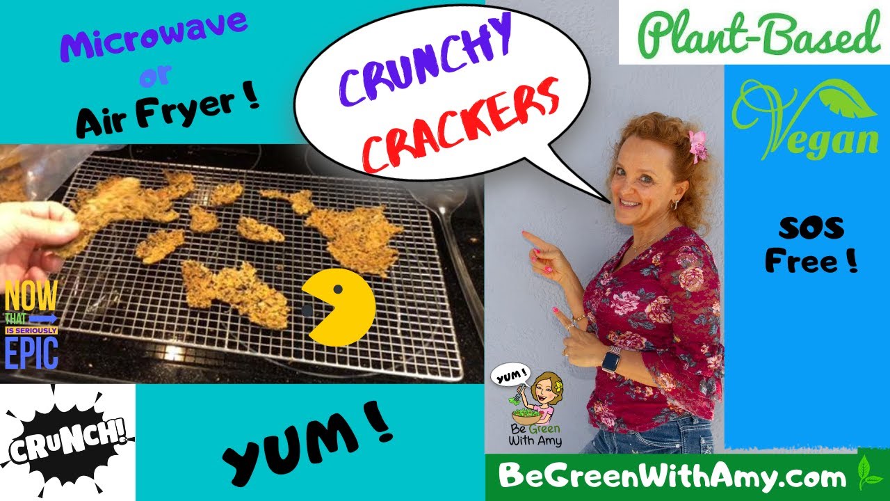 Ultimate Guide to Crunchy Crackers: Whole Food Plant-Based & SOS Free Recipe Tutorial!