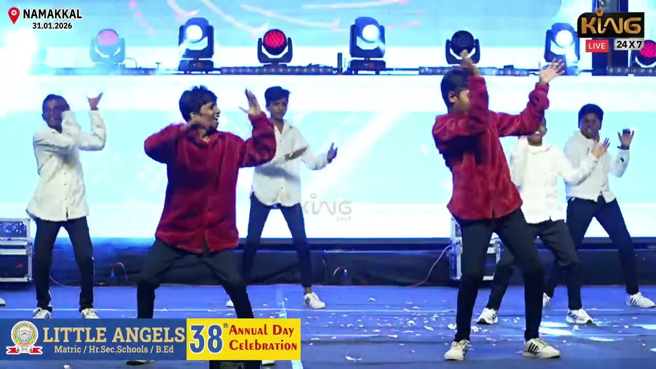 Mixing Song | 10th Boys | Mass Dance Performance | Little Angels Educational Institutions