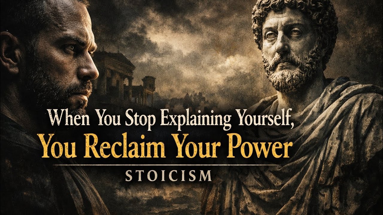 When You Stop Explaining Yourself, You Reclaim Your Power | STOICISM