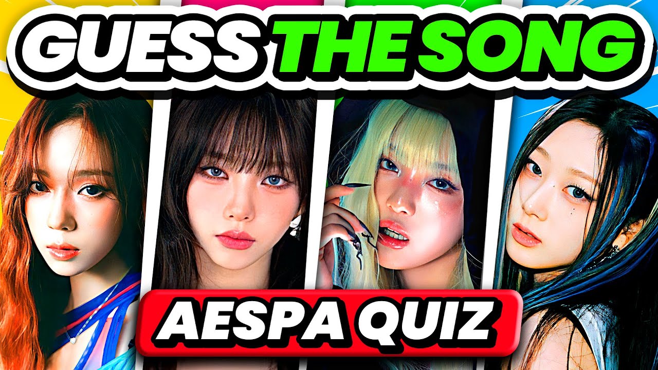 Guess The Kpop Song: AESPA EDITION  💜 Aespa Quiz Challenge - KPOP QUIZ 2024