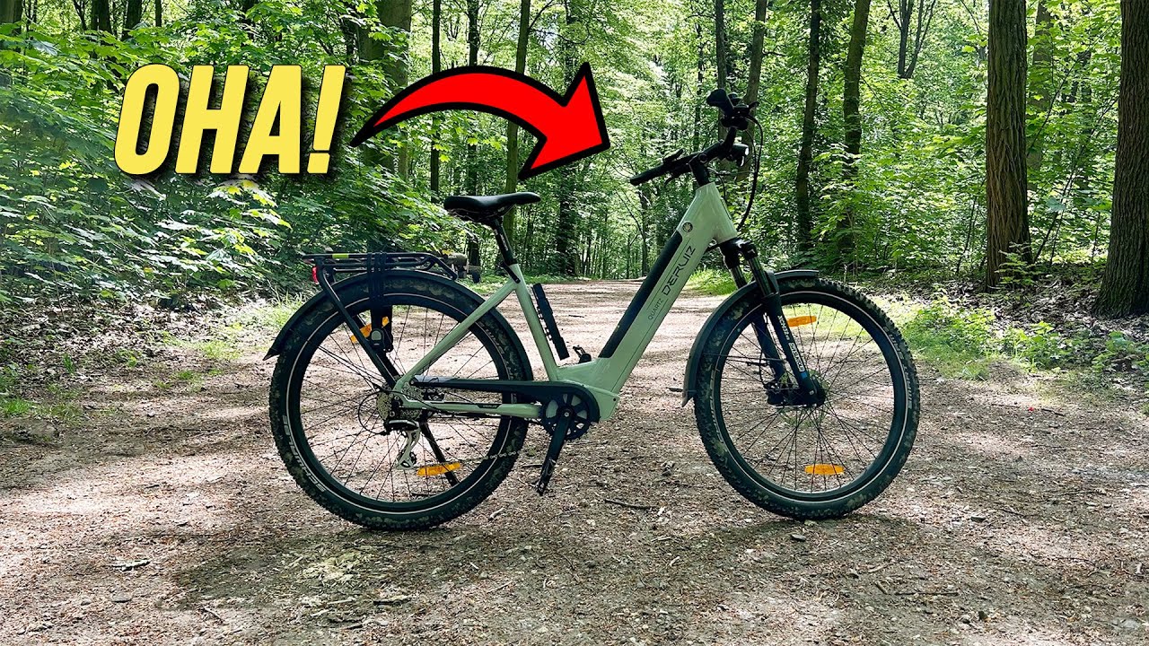 Deruiz Quartz SUV E-Bike im extrem Test. Lohnt sich das E-Bike unter 1500 Euro?
