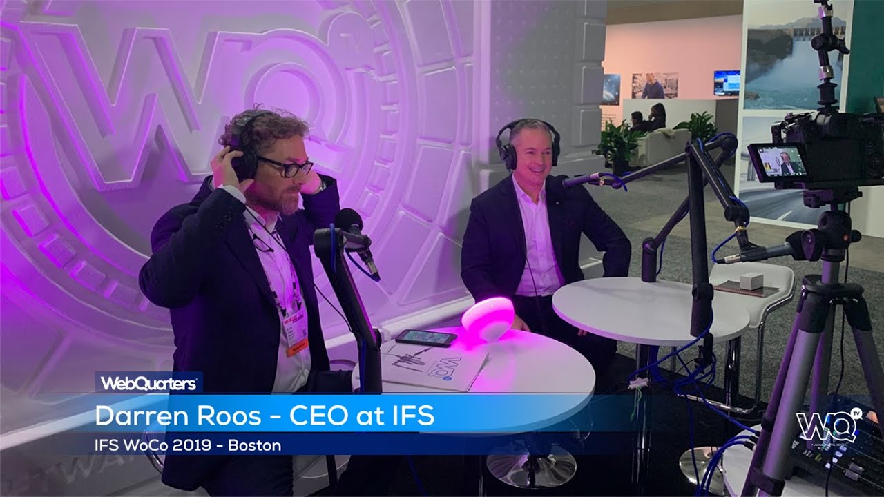 Darren Roos - CEO - IFS, talks to WQTV