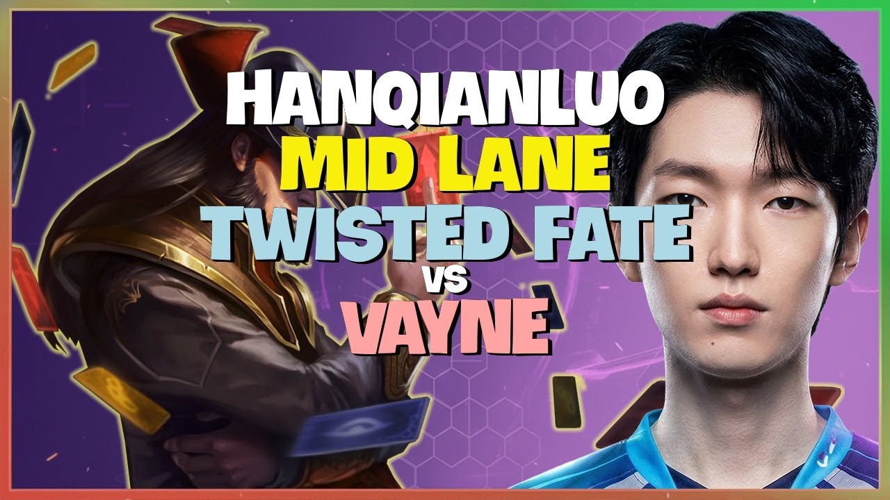 HanQianLuo's Perfect Twisted Fate Macro Masterclass Challenger Engsub