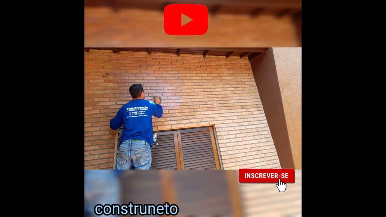 como fazer o tratamento  em tijolos  a vista?
