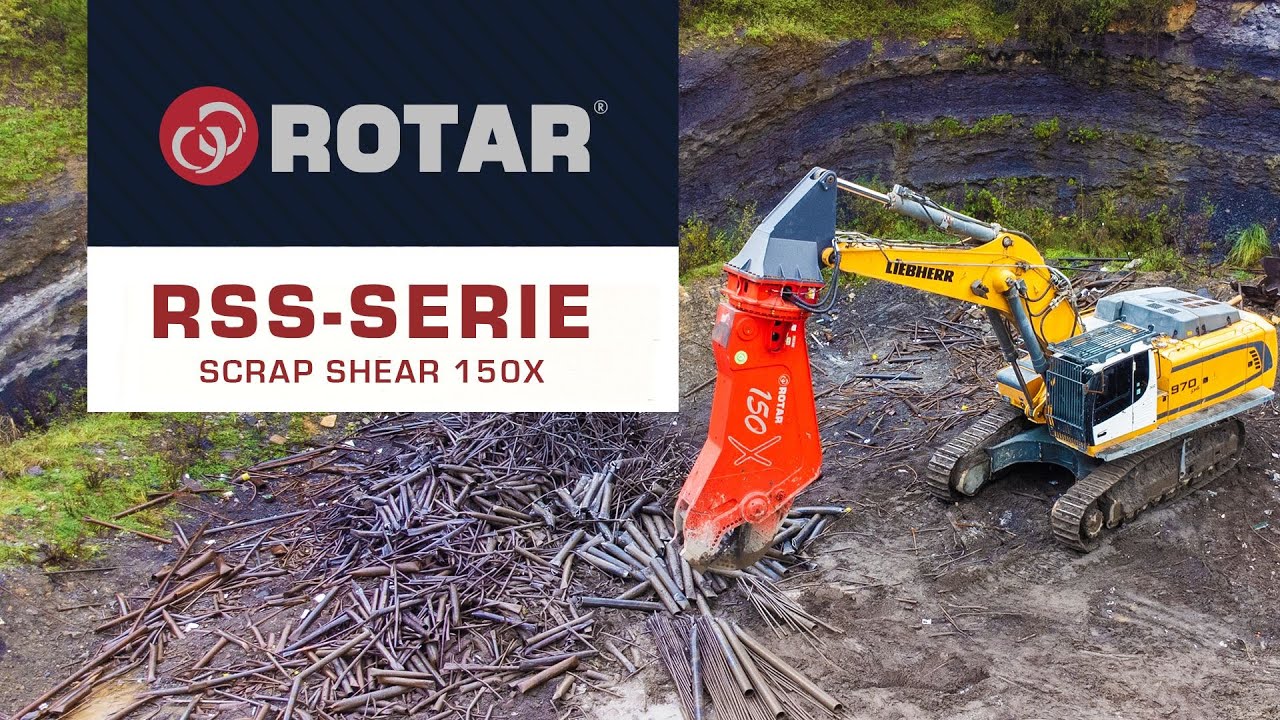 Rotar RSS 150X Scrap Shear