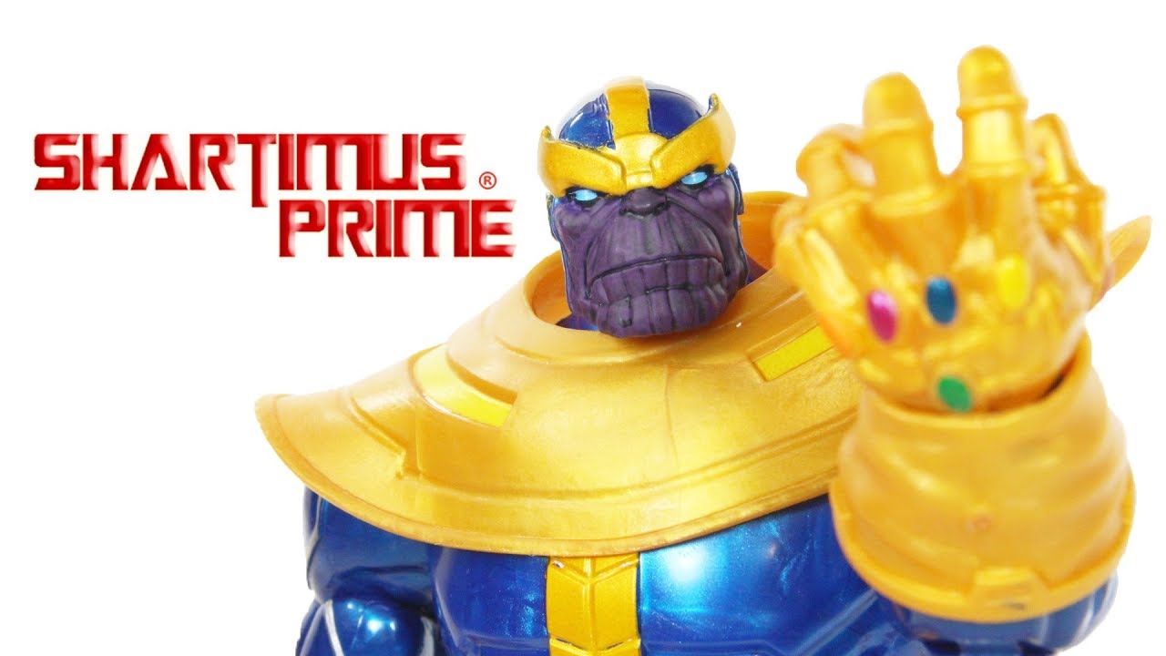 Marvel Legends Thanos Walmart Exclusive Infinity Comic Action Figure Toy Review