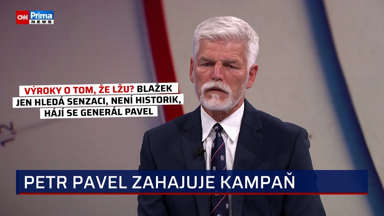 V&yacute;roky o tom, že lžu? Blažek jen hled&aacute; senzaci, nen&iacute; historik, h&aacute;j&iacute; se gener&aacute;l Pavel