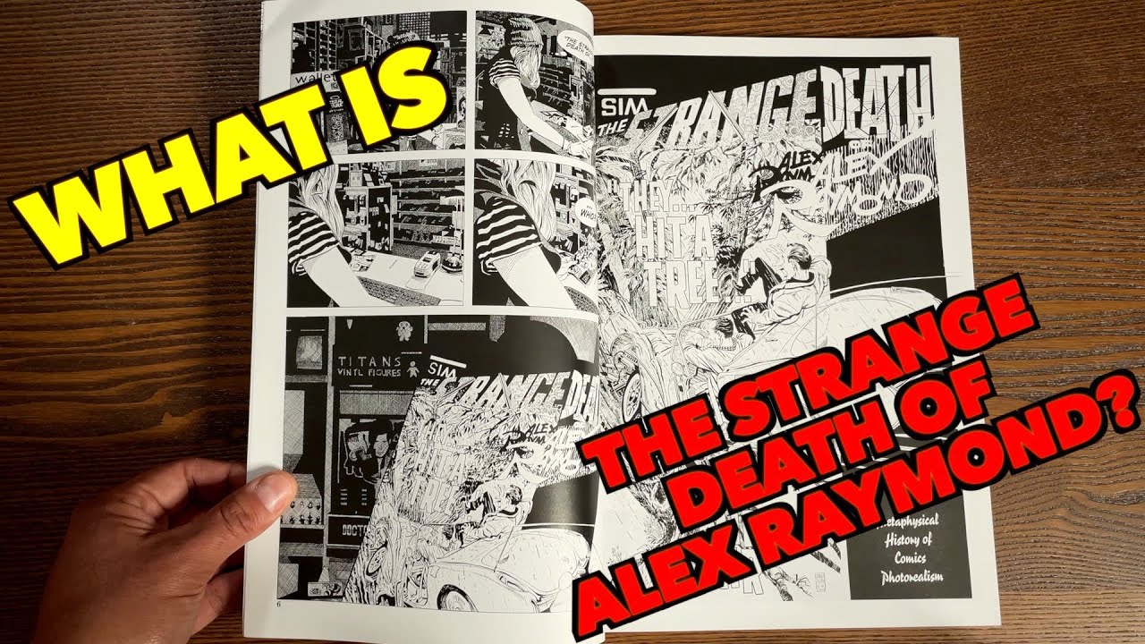 What is The Strange Death of Alex Raymond?