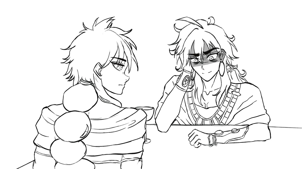 Sinbad and Judar's Dinner | Magi Animatic