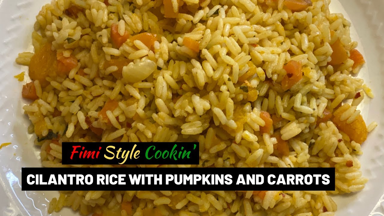 CILANTRO RICE WITH PUMPKIN AND CARROTS // Fimi Style Recipes // Cook With Me