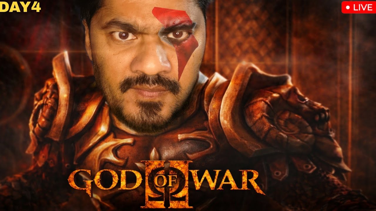 GOD OF WAR 2 – Day 4 | Euryale & Perseus Boss Fight | Entering the Titan LIVE 🔥