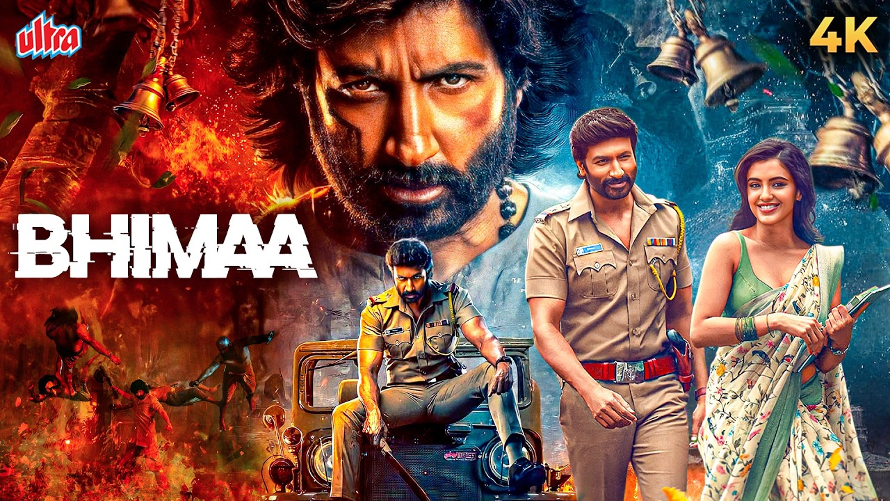 Bhimaa Superhit ACTION THRILLER Hindi Dubbed Movie | Gopichand, Priya Bhavani, Malvika Sharma