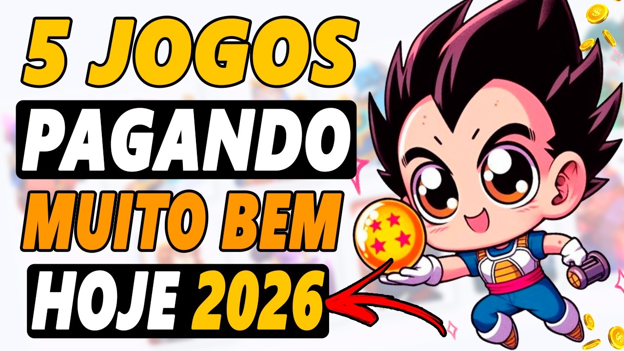 5 JOGOS PAGANDO HOJE! Como GANHAR DINHEIRO em 2026 MAIO (PC e CELULAR)