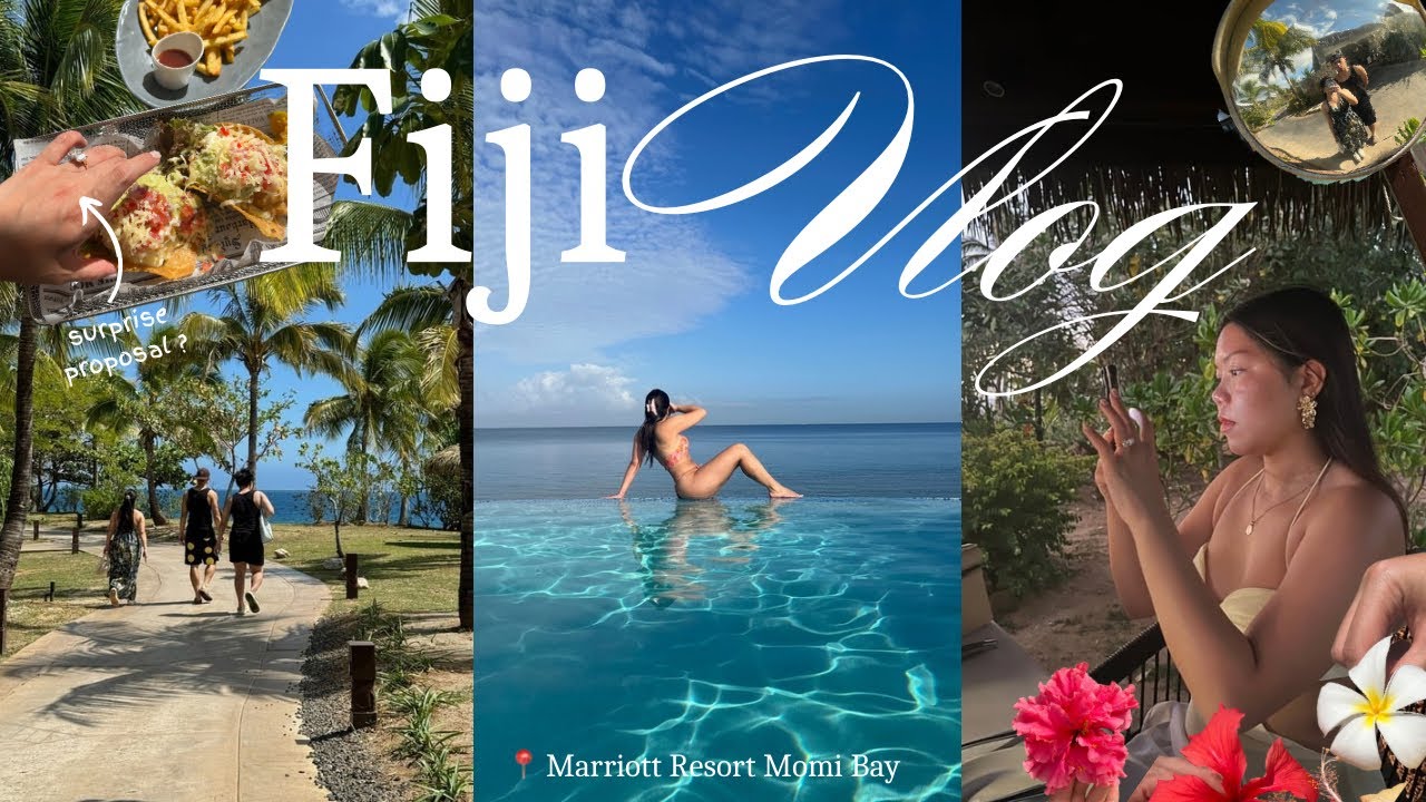 5 days in FIJI 🇫🇯✨(jetski, local food, snorkelling, surprise proposal?!) 