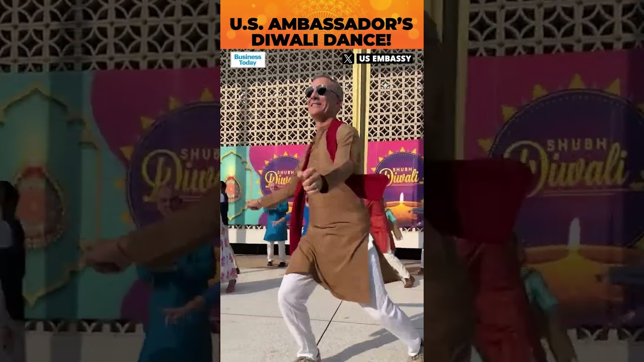 Eric Garcetti, U.S. Ambassador To India Dances To ‘Tauba Tauba’ At Diwali Function