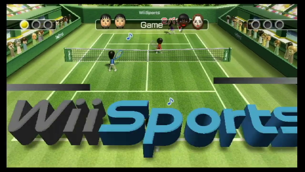 wiiスポーツ　テニス　熟練度2356