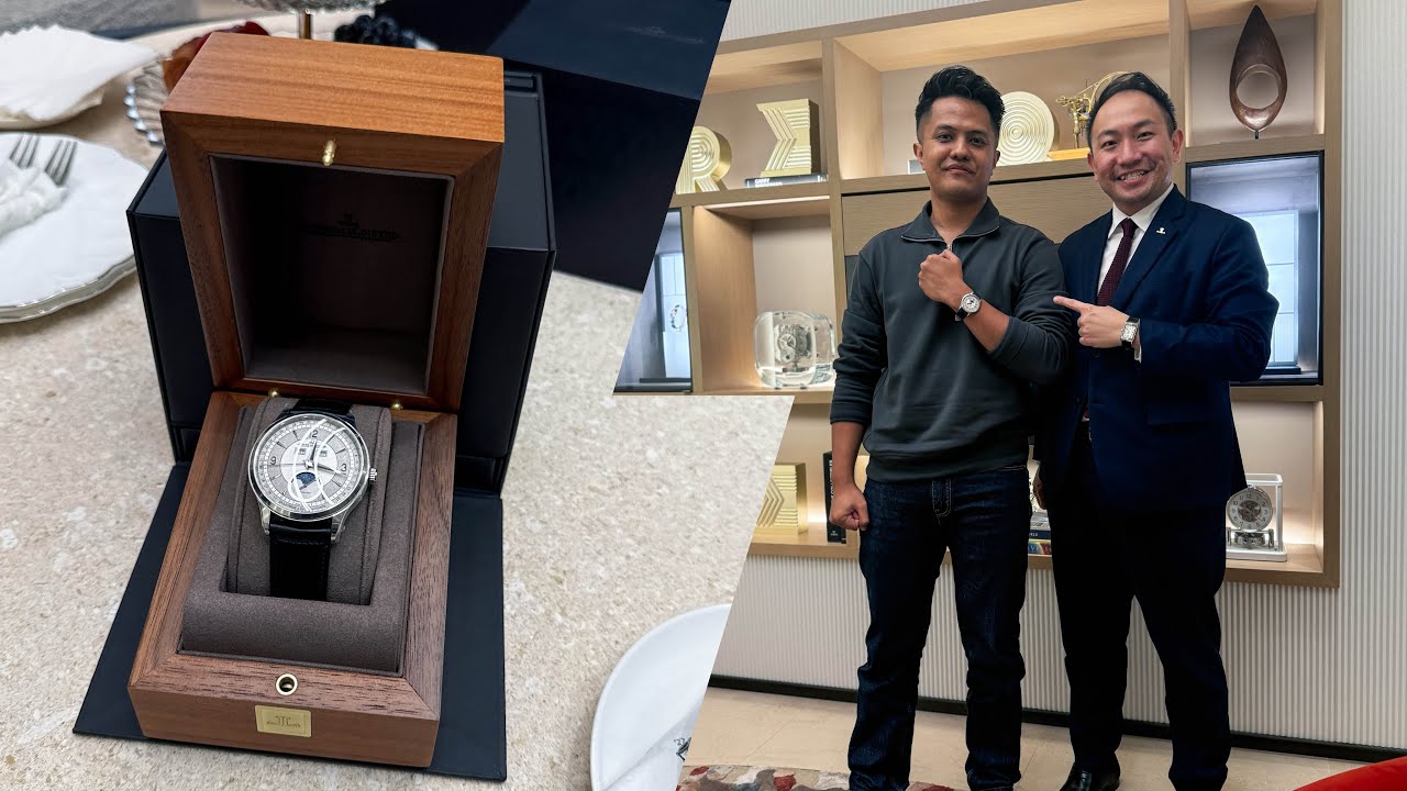 Получаю свои новые часы Jaeger-LeCoultre за 21 500 долларов! | Master Control Triple Calendar #ja...