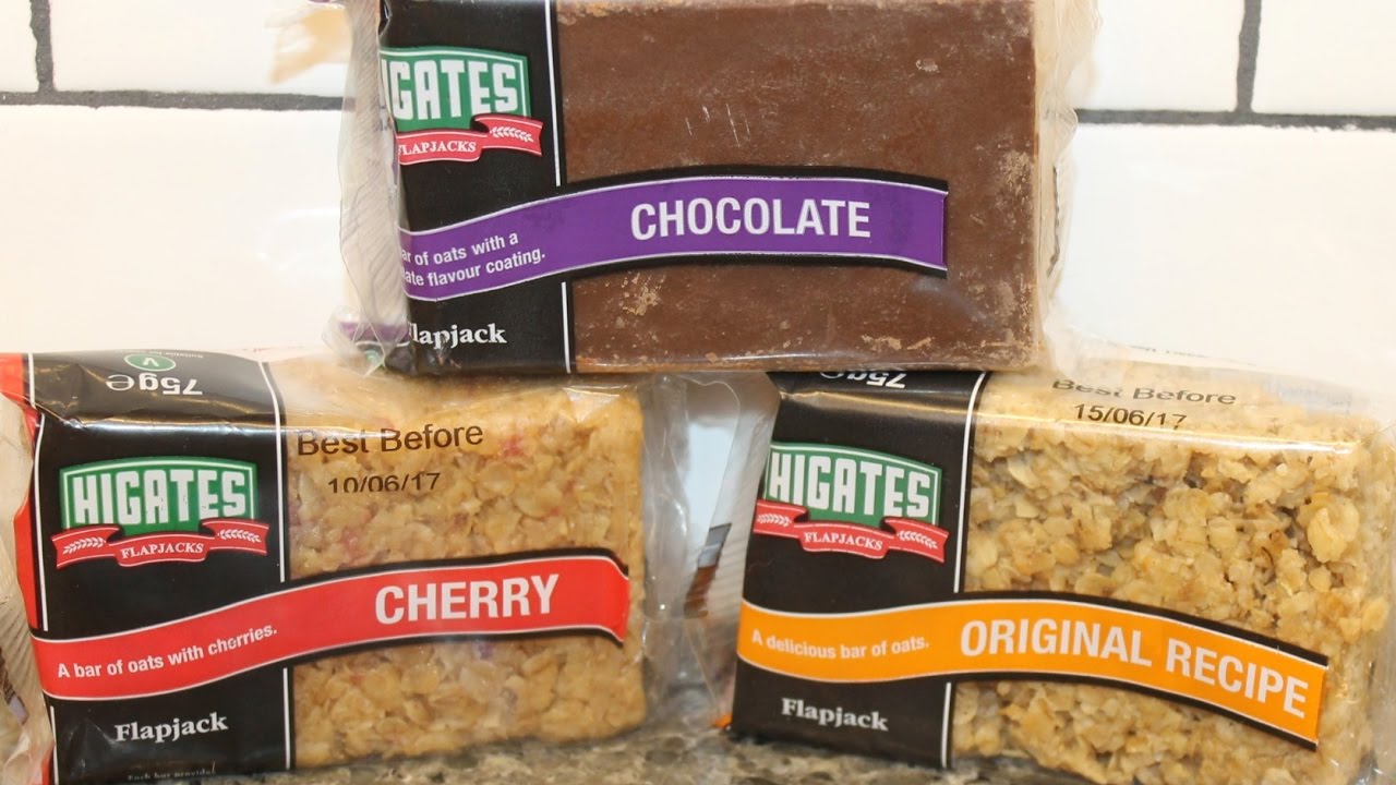 Higates Flapjacks: Chocolate, Cherry & Original Recipe Review