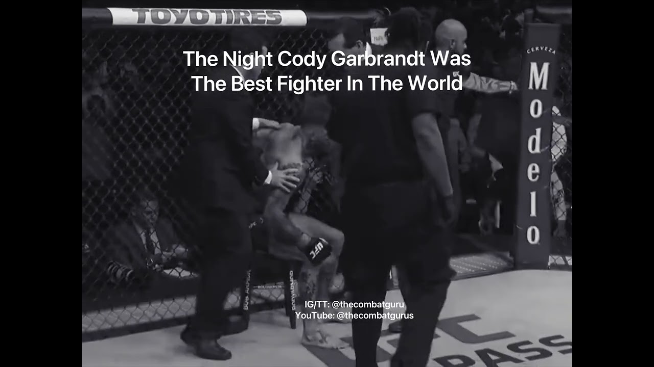 The Night Cody Garbrandt Became The Best Fighter On The Planet
