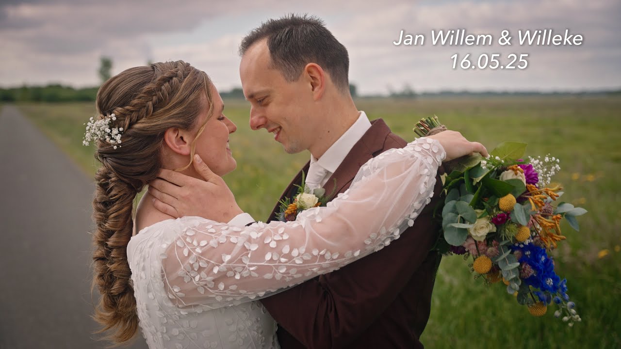 Bruiloft Jan Willem & Willeke - 16 mei 2025 | Trouwfilm
