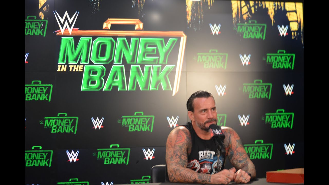 CM PUNK WWE MONEY IN THE BANK 2024 PRESS CONFERENCE!