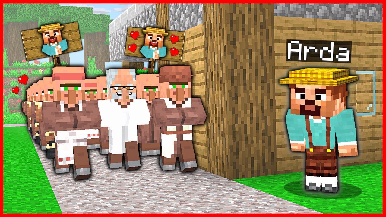 ARDA KÖY MUHTARI OLDU! 😱 - Minecraft