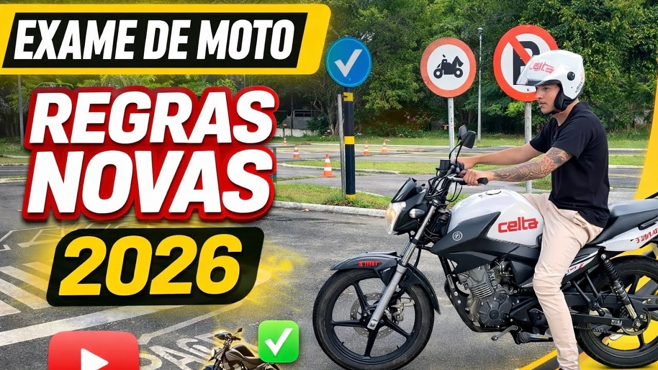 Exame de moto atualizado 2026