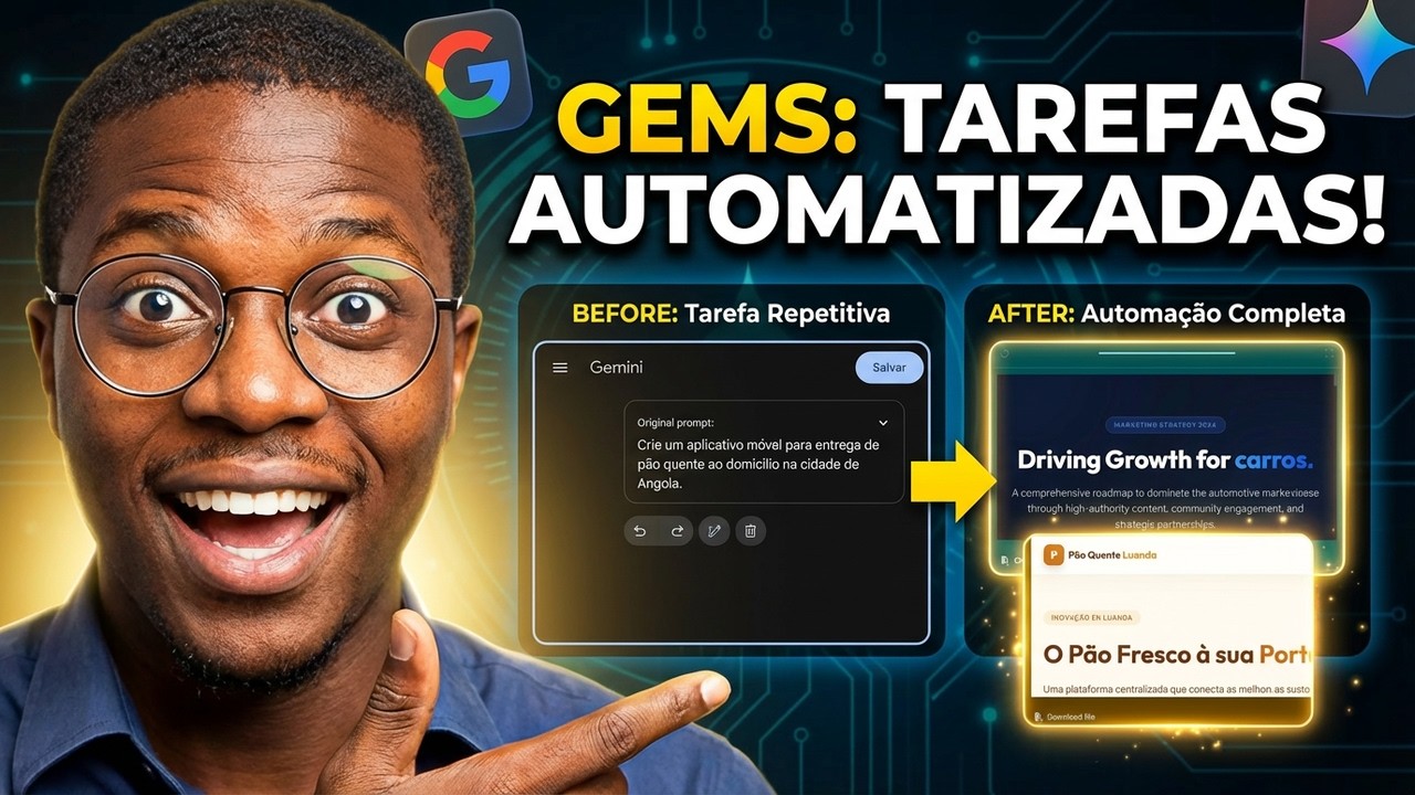 Como usar os Gems no Google Gemini para Eliminar Tarefas Repetitivas
