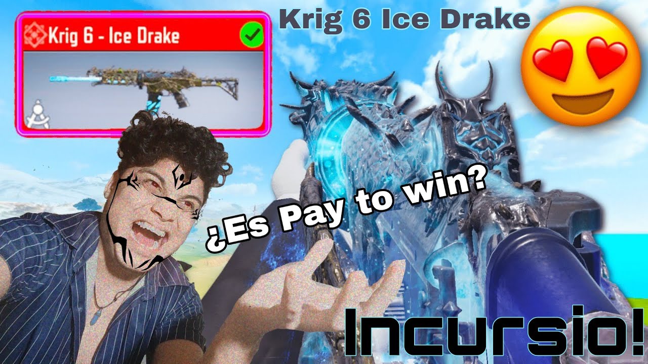 COMPRO LA KRIG 6 ICE DRAKE, CAMUFLES Y GAMEPLAY 🤑