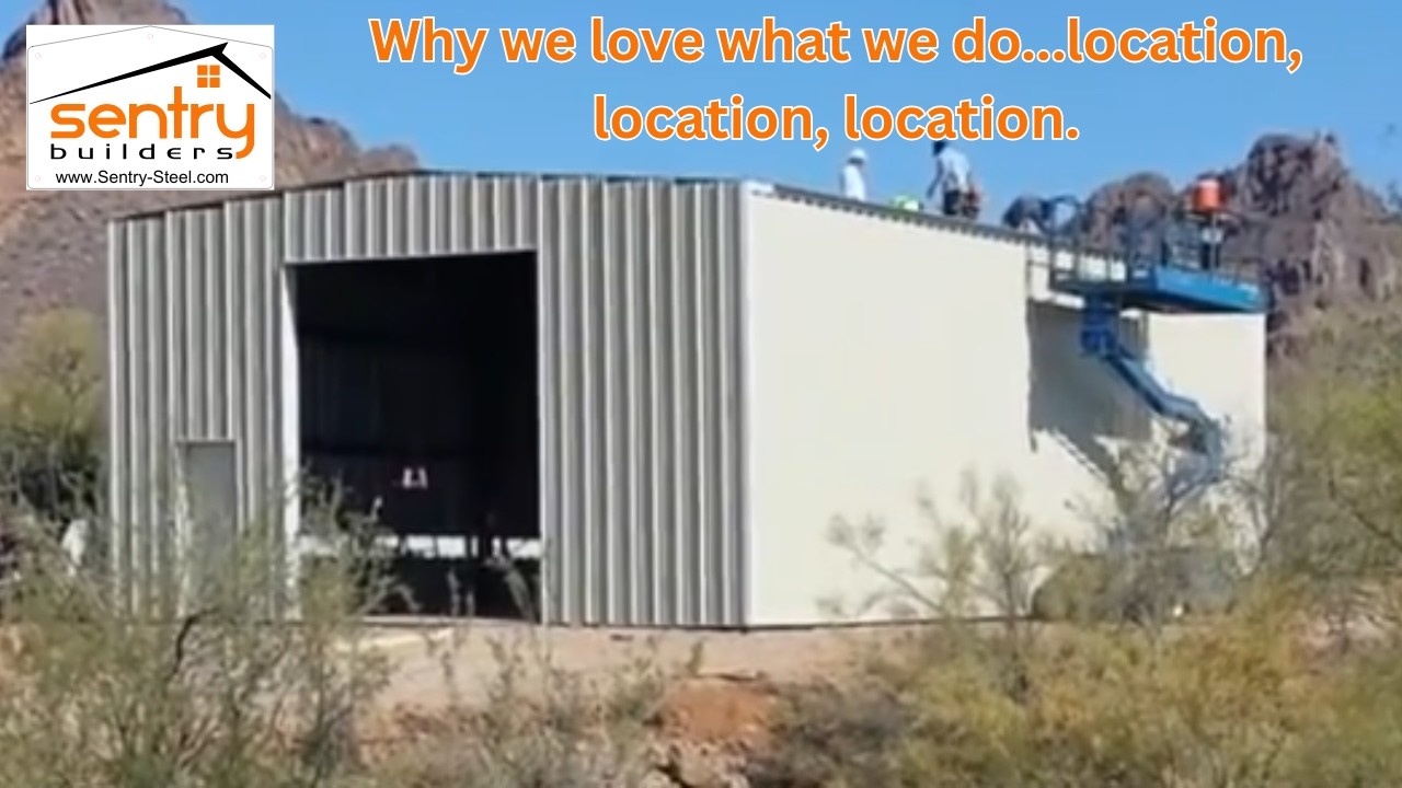 Large Metal Shed in Queen Creek, AZ