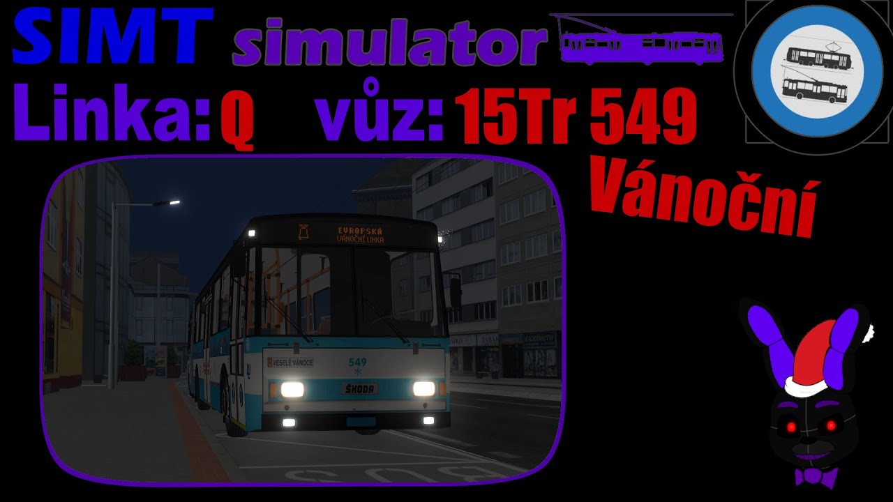 Simt - Linka Q 15Tr 549 vánoční