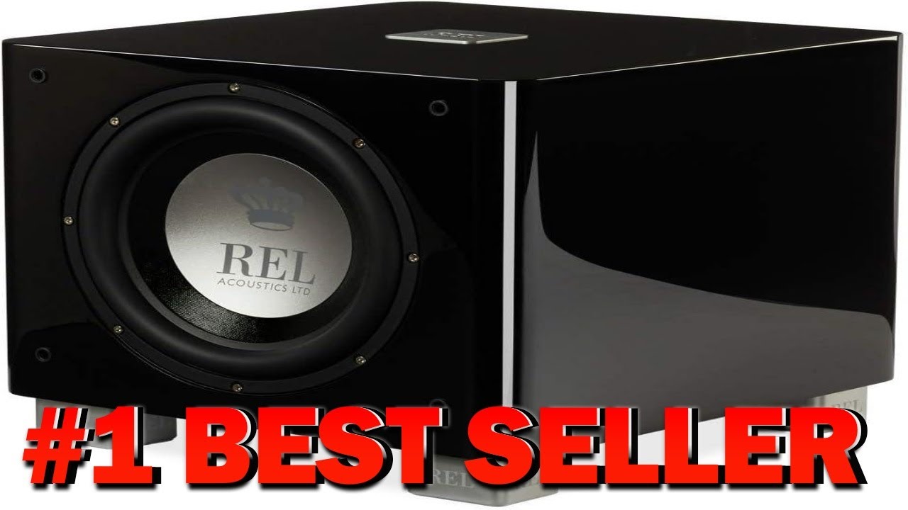 REL T 9x 10 Inch Powered Subwoofer  Sealed Design with Class AB Amplifier - B0921DB69D