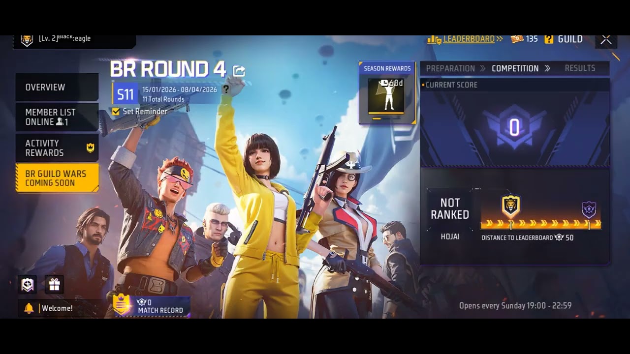 Free fire guild join karlo