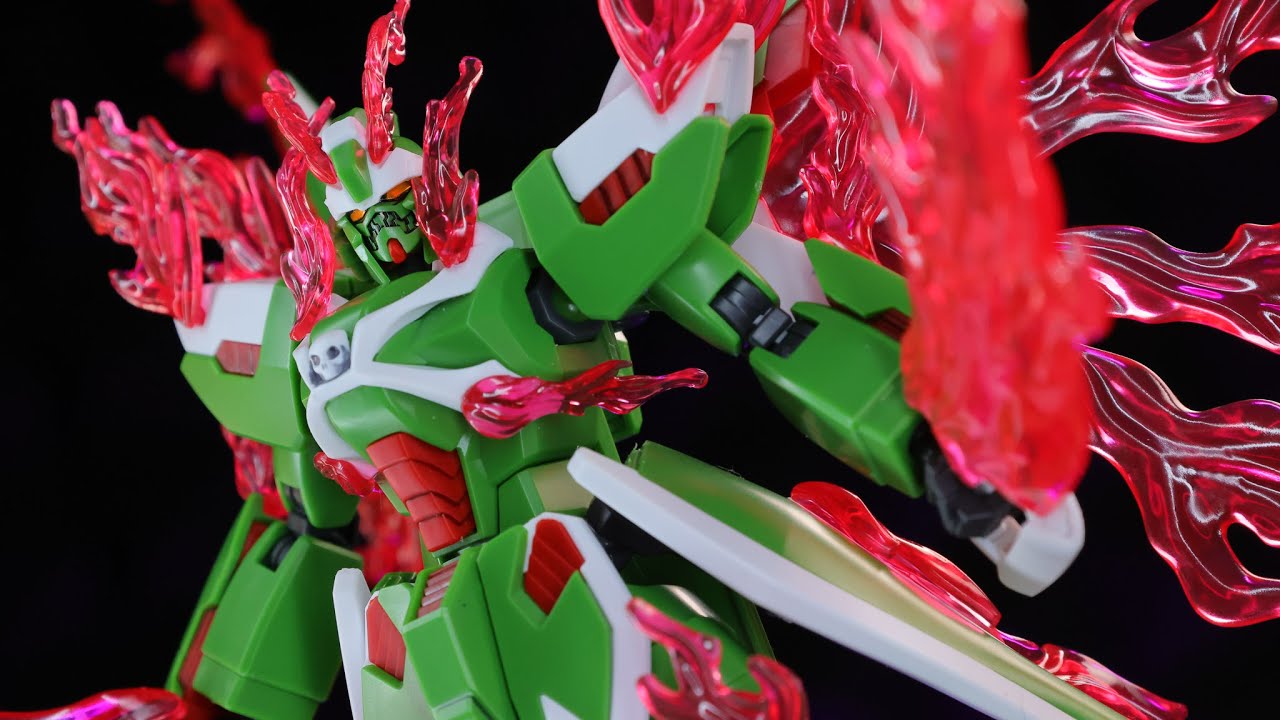 King of the VIGOUROUS Effect Parts! - HG PHANTOM GUNDAM REVIEW