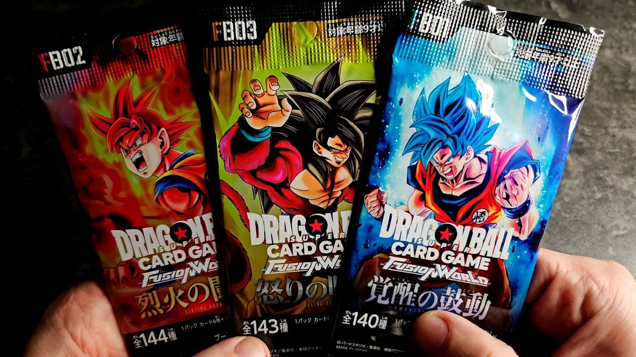 Ma première ouverture Dragon Ball Fusion World [4K 60fps] ASMR