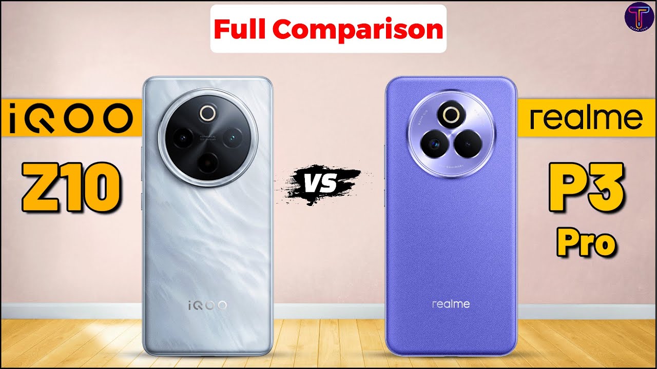 iQOO Z10 vs realme P3 Pro : Full Comparison⚡Which One Is Better?