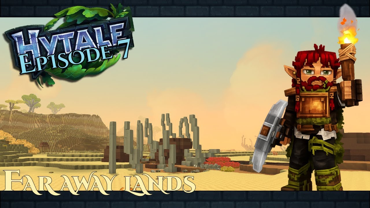 Resource GATHERING in far ways lands  |  Hytale ep.07