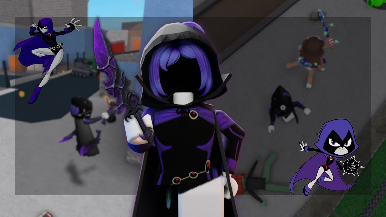 MM2 PRO GAMEPLAY AS RAVEN...