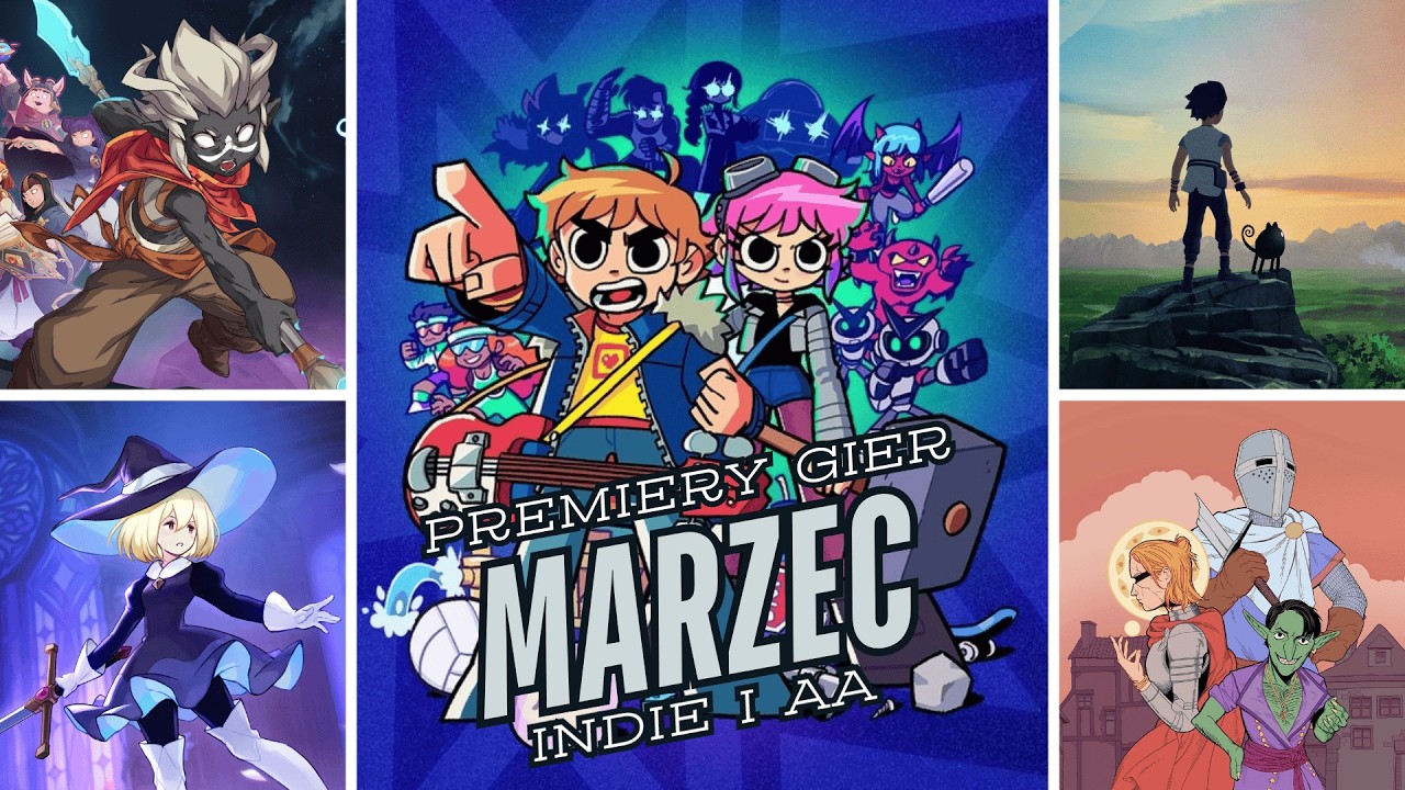Premiery gier INDIE i AA - MARZEC 2026