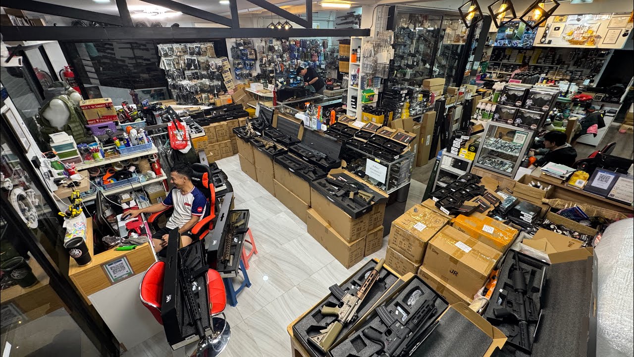E&C🎉ใหม่เพิมละครับECปืนบีบีกันไฟฟ้าโมเดลใหม่ๆ M4 & HK & Sig MCXสินค้ามาอัปเดตวันนี้ 5/09/68🇨🇳