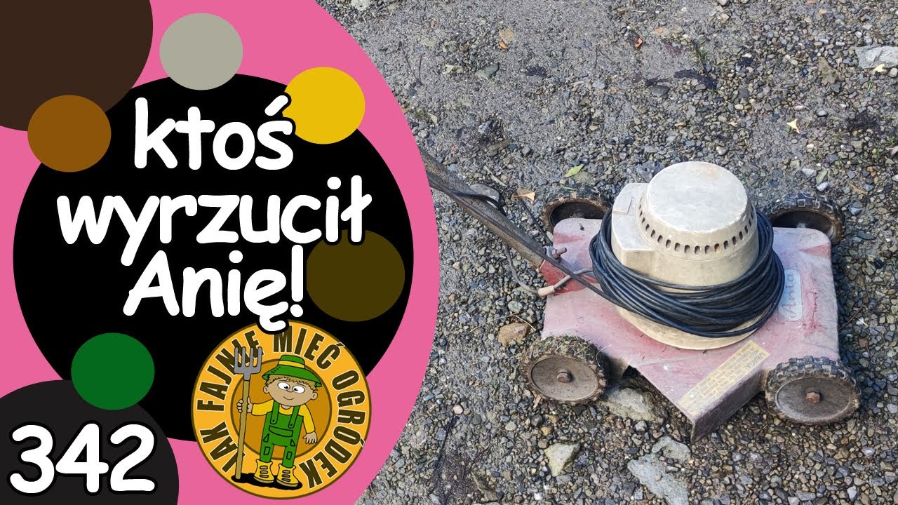 #342 Kosiarka Ania Mesko, typ PK 2B z 1990 roku znaleziona na śmietniku!
