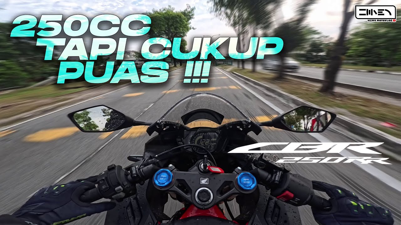 PUAS BUAS LIAR ! Honda CBR250 RR Malaysia | Insta360 Ace Pro 2 [4K]