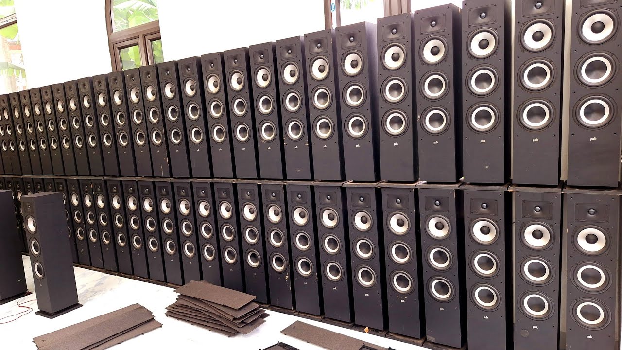 Giá buôn chỉ 1tr500k loa cây kiểm âm Mỹ Polk Audio XT60 bass sâu thẳm treble siêu bén 0965748574